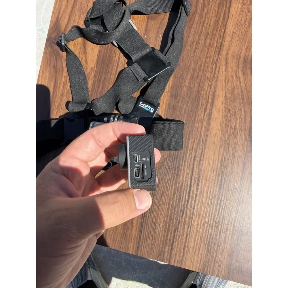 GoPro Hero3+ With battery, case, chest mount. NO CHARGER.  FULLY FUNCTIONAL.